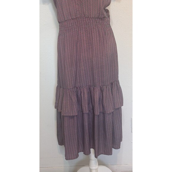 Perry Walker Collective Size 1 (2-4) Cornelia II Silk Blend Dress Feminine Boho - Picture 4 of 16